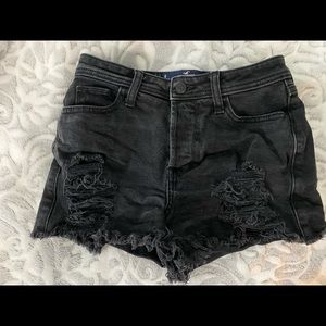 Hollister Black Mom shorts